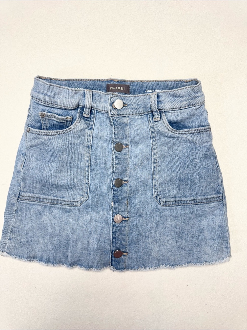 DL1961 Mini Jean Skirt Youth Size 12